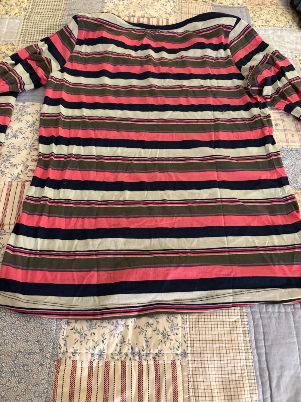 Woolx Layla V Neck Top, Size Large - Picture 2 of 4